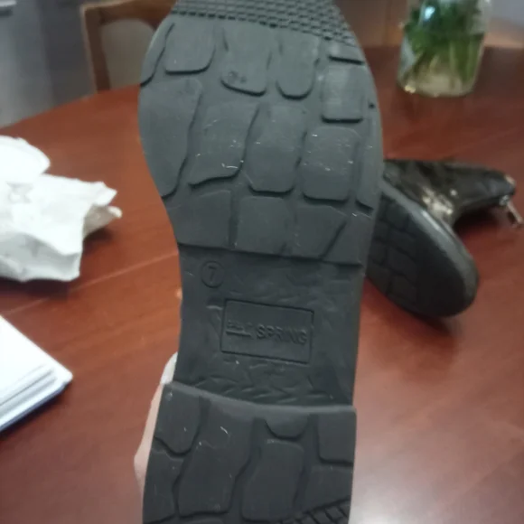 Call It Spring Black Winter Boots - Picture 5 of 6